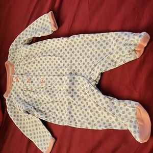 Carter's 3M Flower Footie